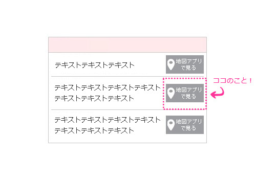 マージンで　上下中央揃え