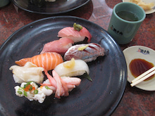 わくわく♪　すし銚子丸ランチと、ホリさんの韓国語